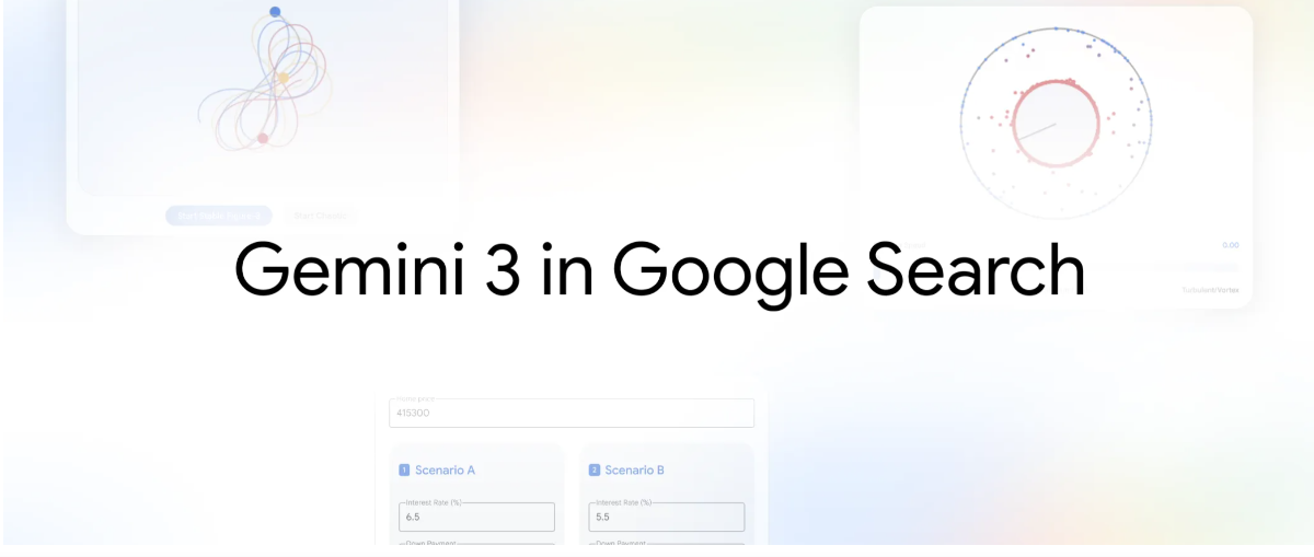 Lần đầu tiên Google tích hợp Gemini 3 với chế độ AI trực tiếp vào Google Tìm kiếm, mang đến trải nghiệm tạo sinh hoàn toàn mới, với giao diện trực quan và công cụ tương tác nâng cao ngay từ ngày đầu ra mắt.