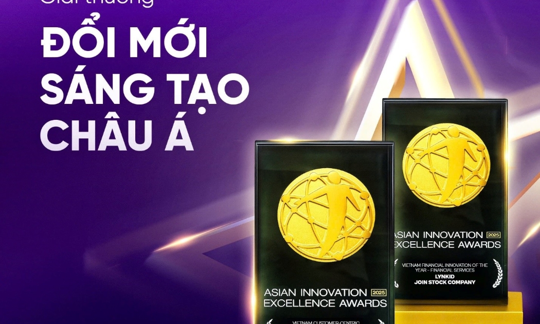 LynkiD được tạp chí quốc tế vinh danh với 2 giải thưởng tại Asian Innovation Excellence Awards 2025