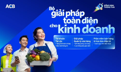 Giảm bớt nỗi lo về thuế, hộ kinh doanh an tâm vận hành cùng ACB