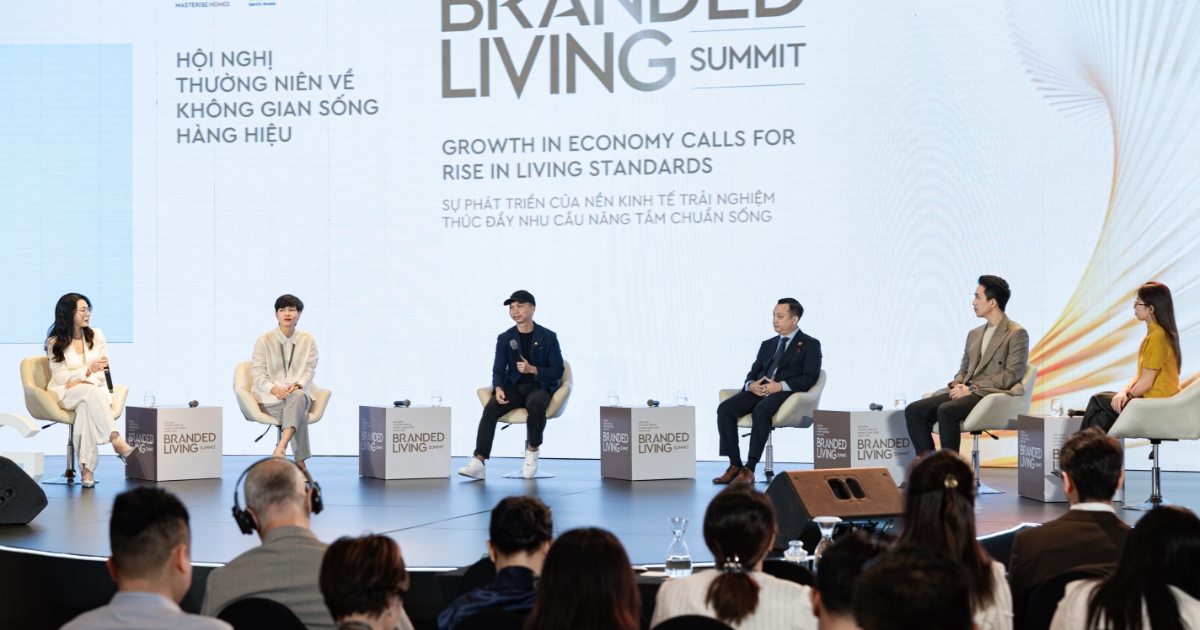 Masterise Homes dẫn dắt và kết nối xu hướng không gian sống hàng hiệu tại Branded Living Summit 2025