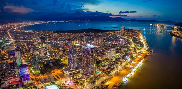 Đà Nẵng đang chứng tỏ sức hút trên bản đồ dòng tiền. Ảnh: ROX.