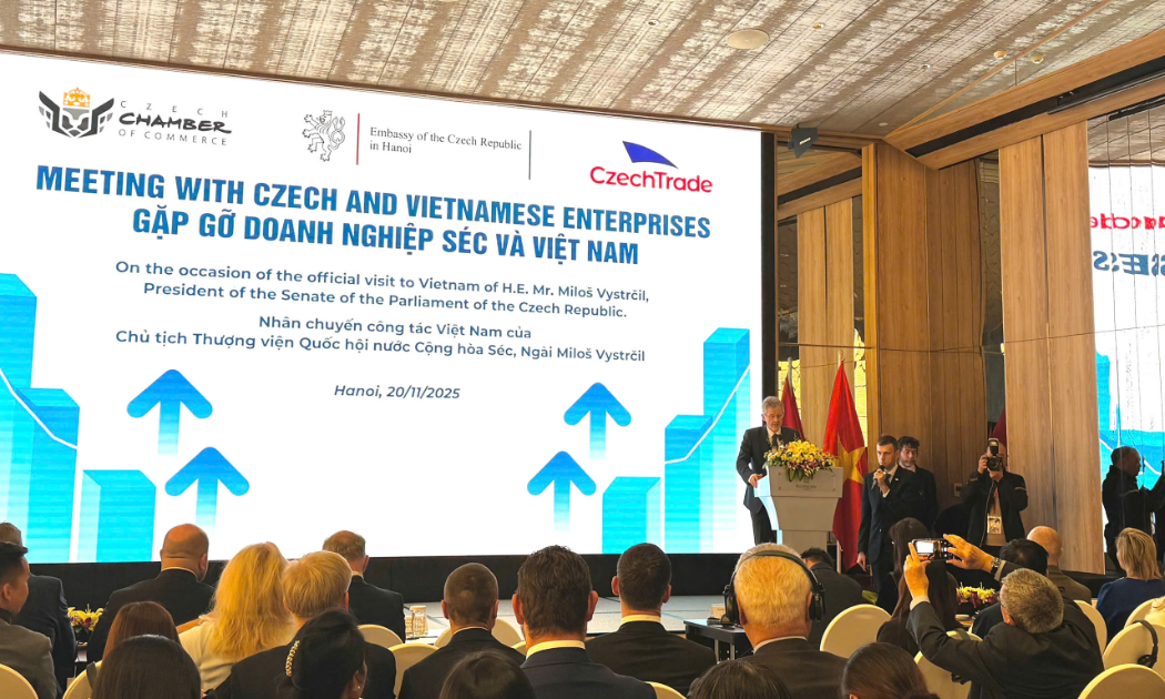 Cuộc Gặp gỡ Doanh nghiệp Séc và Việt Nam diễn ra vào ngày 20/11 tại Hà Nội.