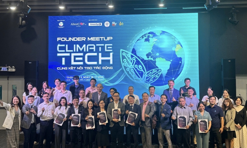 Sự kiện Founder meetup: Climate Tech. Ảnh: BTC