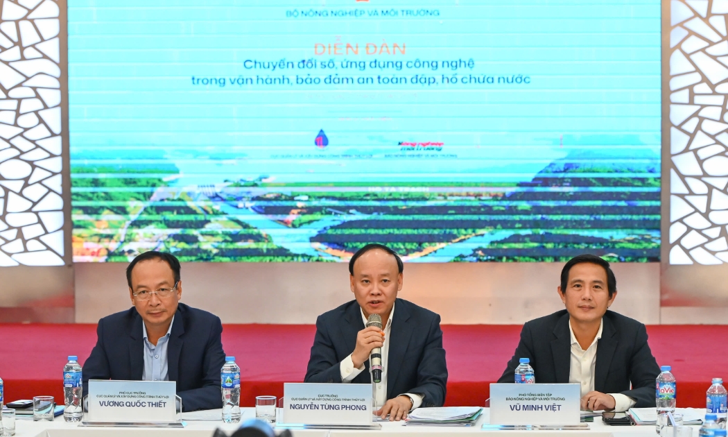 Chuyển đổi số ngành thủy lợi: Lời giải cho bài toán an toàn đập, hồ chứa