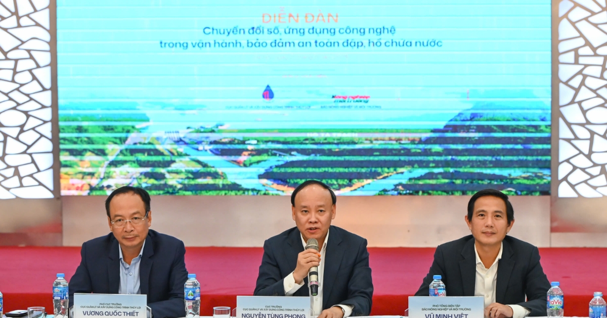 Chuyển đổi số ngành thủy lợi: Lời giải cho bài toán an toàn đập, hồ chứa