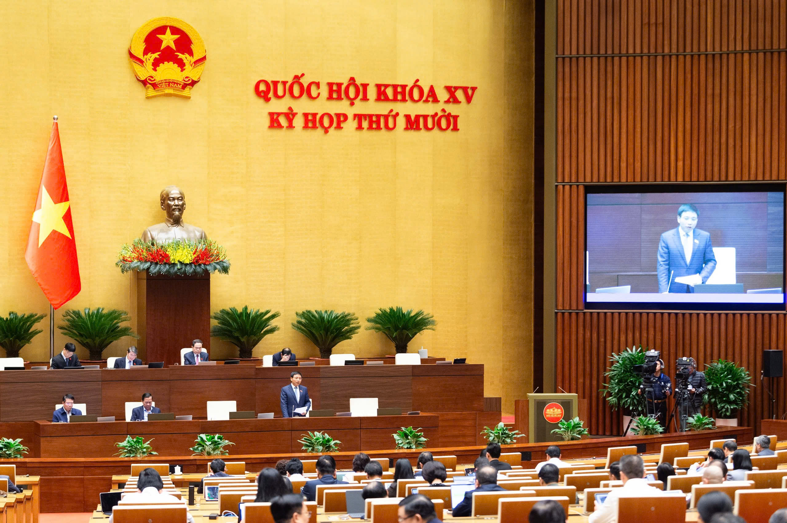 Quang cảnh phiên họp. Ảnh: Quốc hội.