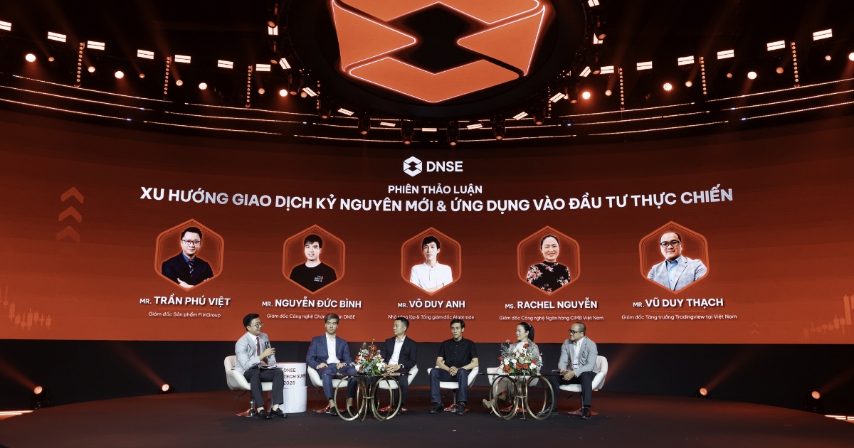 Khi dữ liệu và thuật toán dẫn nhịp thị trường: Góc nhìn từ DNSE Future Tech Summit