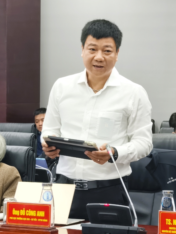 Ông Đỗ Công Anh - Phó Cục trưởng Cục Chuyển đổi số - Cơ yếu - Văn phòng Trung ương Đảng. - Ảnh: Quang Hiếu