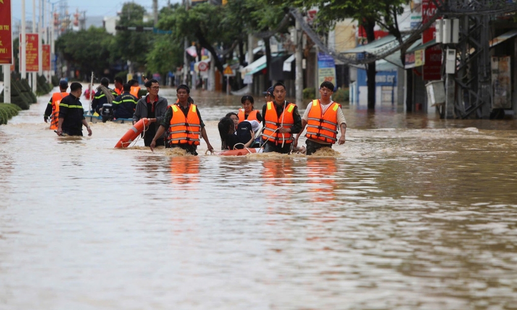 Ngập lụt tại Khánh Hoà
