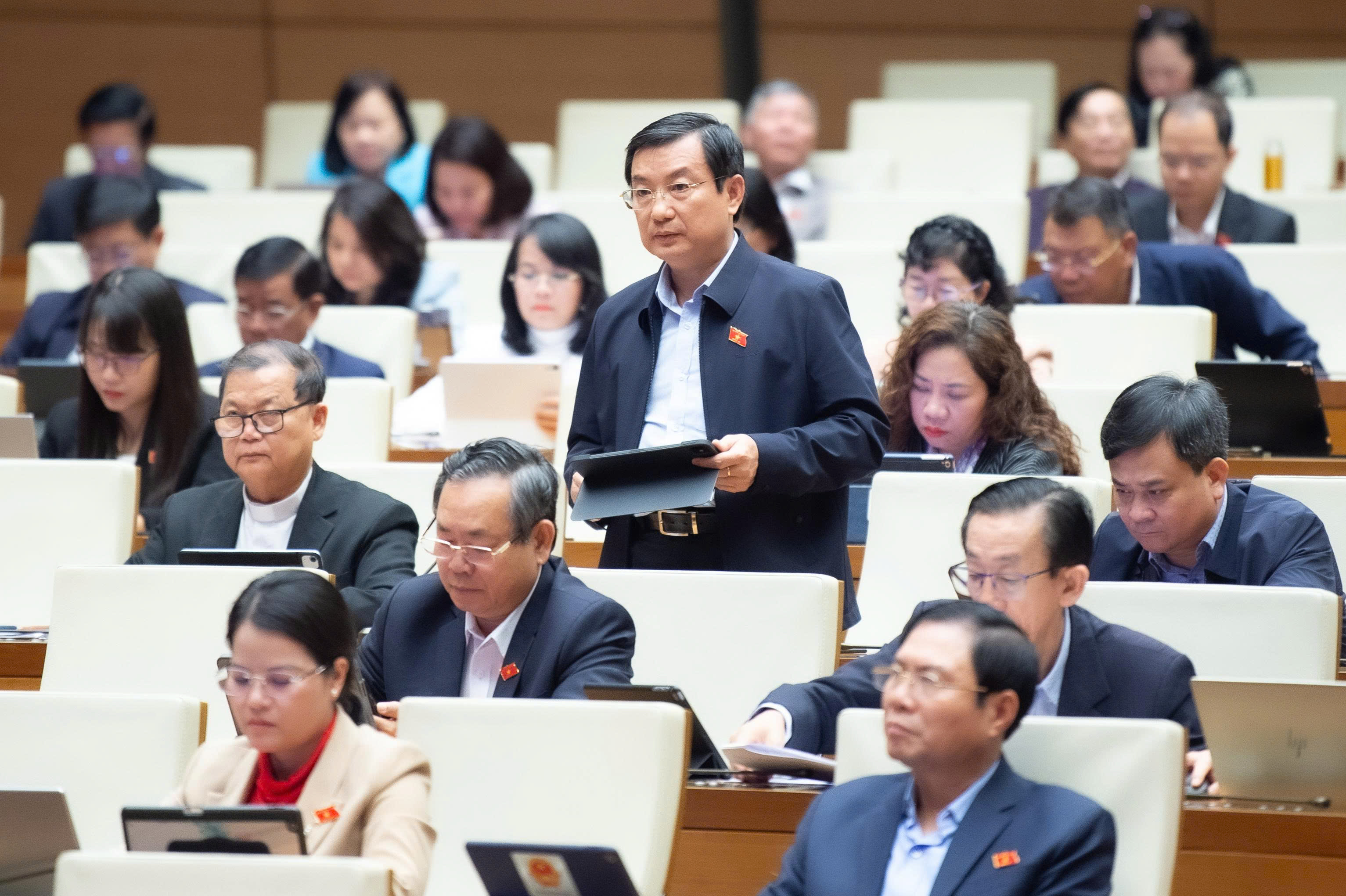 Đại biểu Phạm Trọng Nhân, Đoàn Đại biểu Quốc hội Thành phố Hồ Chí Minh. 