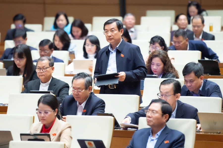 Đại biểu Phạm Trọng Nhân, Đoàn Đại biểu Quốc hội Thành phố Hồ Chí Minh. 