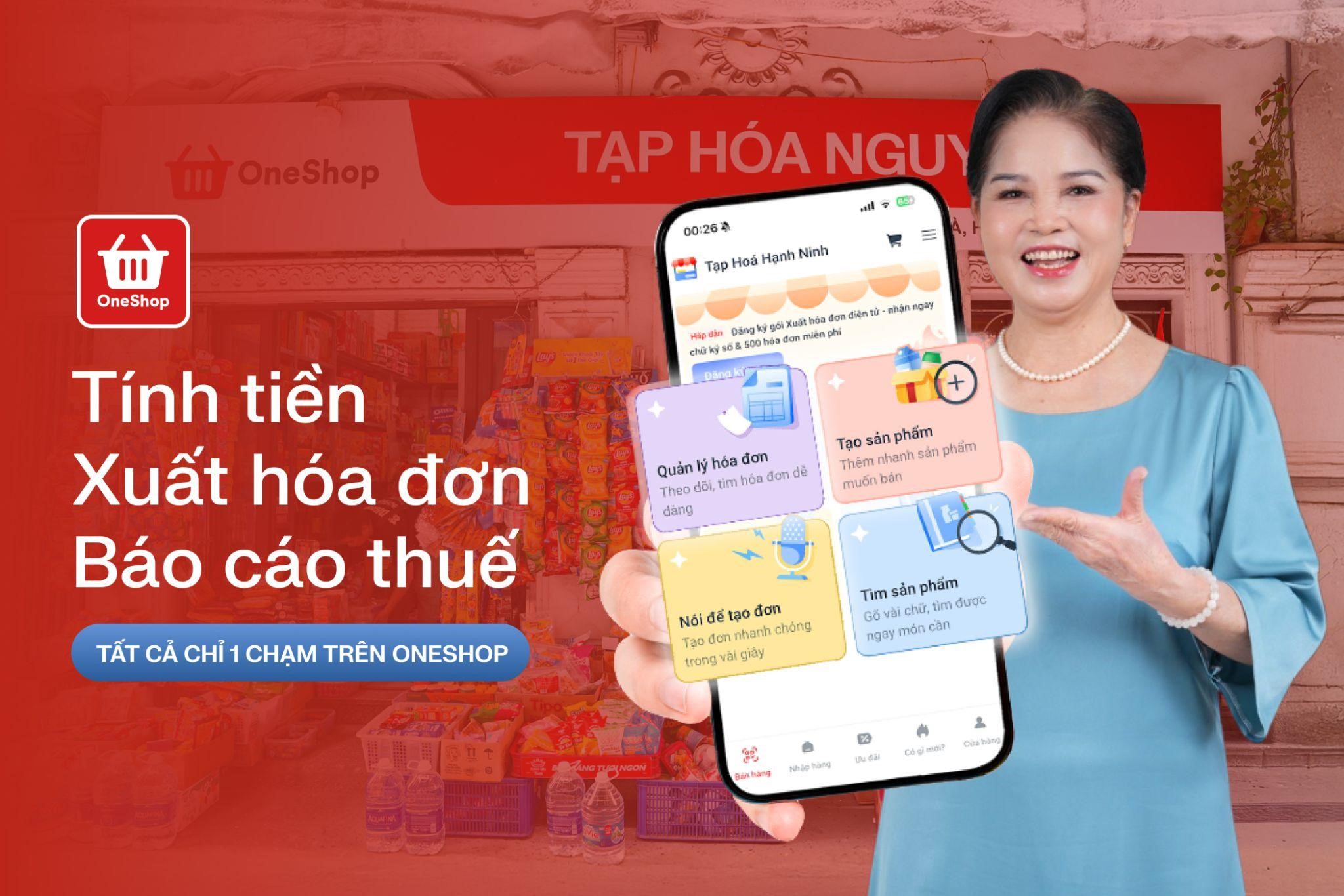 Tính năng POS Voice AI giúp chủ tiệm lên đơn, tính tiền, xuất hóa đơn và báo cáo thuế ngay trên chiếc điện thoại di động.