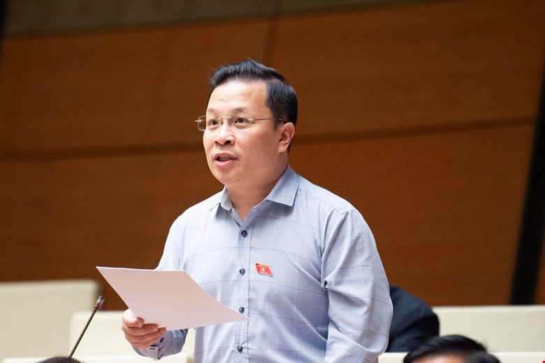 Đại biểu Nguyễn Danh Tú (Đoàn đại biểu Quốc hội tỉnh An Giang). Ảnh: Quốc hội.