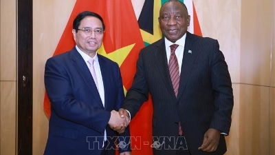 Vietnam, South Africa upgrade bilateral ties to strategic partnership