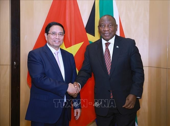 Vietnam, South Africa upgrade bilateral ties to strategic partnership