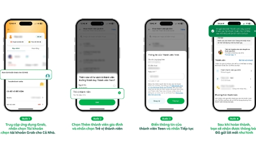 Grab mở rộng phục vụ tập người dùng tuổi teen
