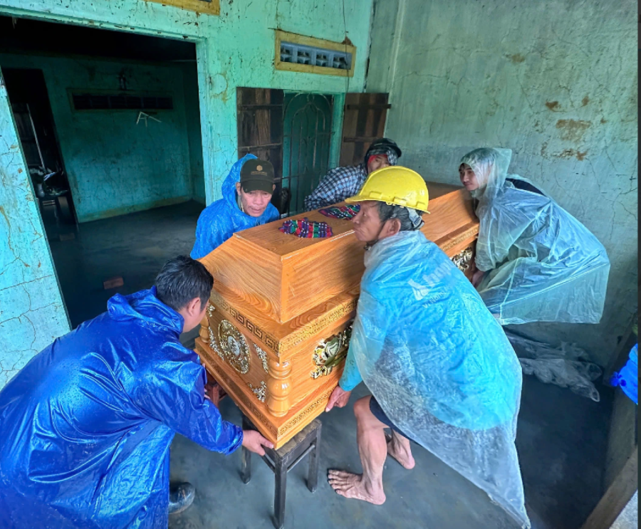 Nhiều người ở xã Hoà Thịnh, Đắk Lắk thiệt mạng.