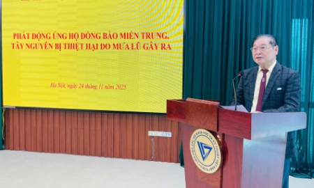 Đoàn Chủ tịch Liên hiệp Hội Việt Nam phát động ủng hộ đồng bào miền Trung, Tây Nguyên