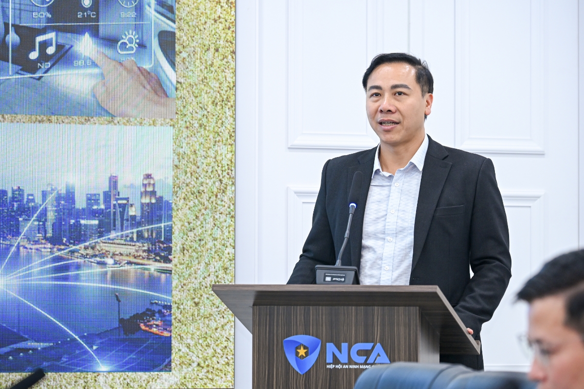 Thượng tá Nguyễn Đình Đỗ Thi, Phó Trưởng phòng An ninh thông tin mạng, Cục A05 (Bộ Công an).&nbsp;