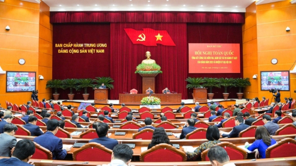 Tổng Bí thư Tô Lâm: Kiểm tra, giám sát phải chủ động, toàn diện, không để “khoảng trống”, “vùng tối”