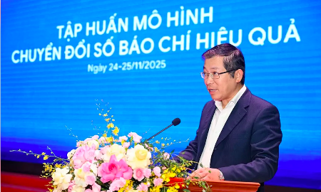 Chuyển đổi số báo chí là quá trình tái cấu trúc toàn diện