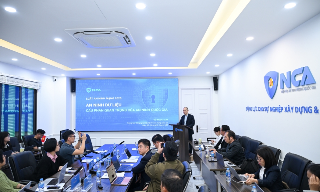 Tọa đàm “Luật An ninh mạng 2025: Bước tiến bảo vệ an ninh dữ liệu”. 