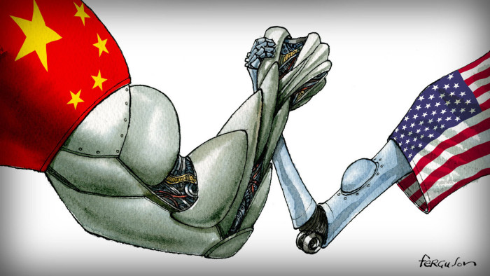 Mỹ vẫn đang giữ nhiều lợi thế trong cuộc đua AI - Ảnh: Financial Times.&nbsp;