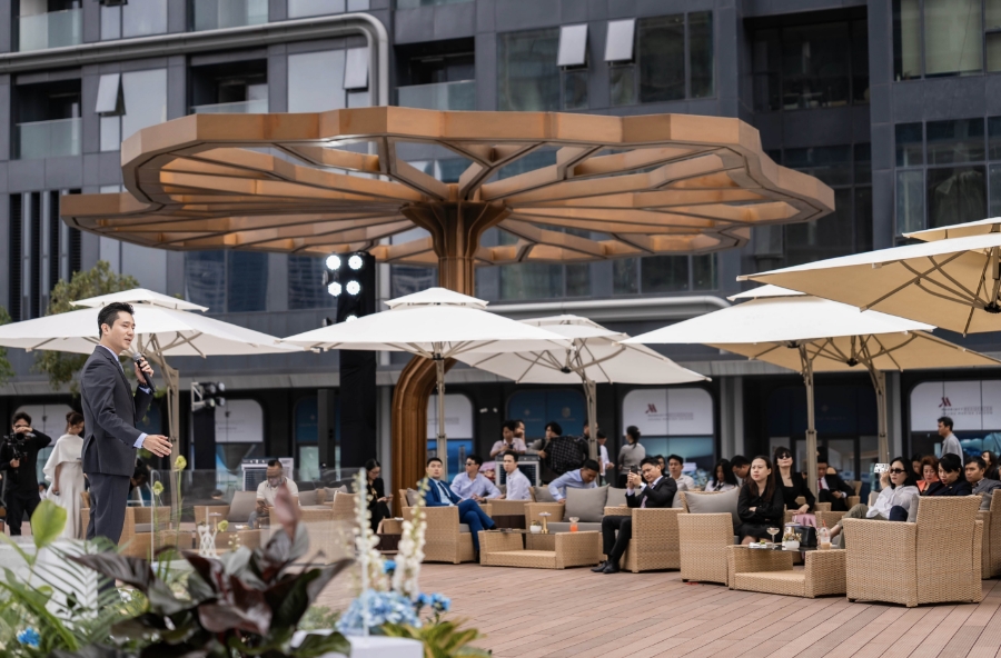 Đại
diện Masterise Homes chia sẻ tại sự kiện.