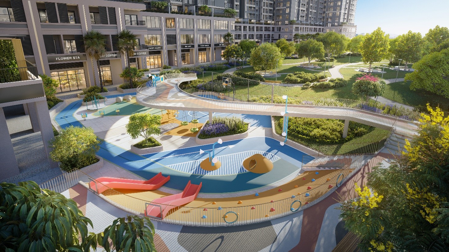 Công viên đa thế hệ tại TT AVIO.