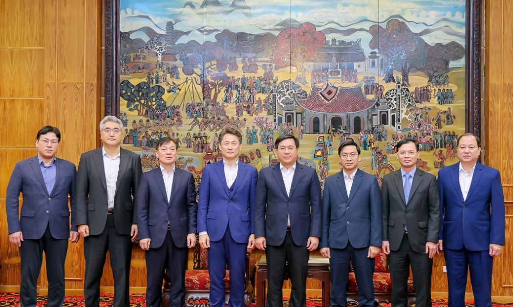 Lãnh đạo tỉnh làm việc với đối tác nước ngoài. (Nguồn ảnh: UBND tỉnh Phú Thọ)