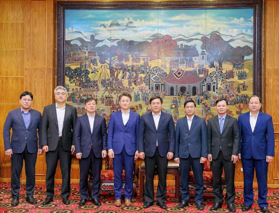 Lãnh đạo tỉnh làm việc với đối tác nước ngoài. (Nguồn ảnh: UBND tỉnh Phú Thọ)