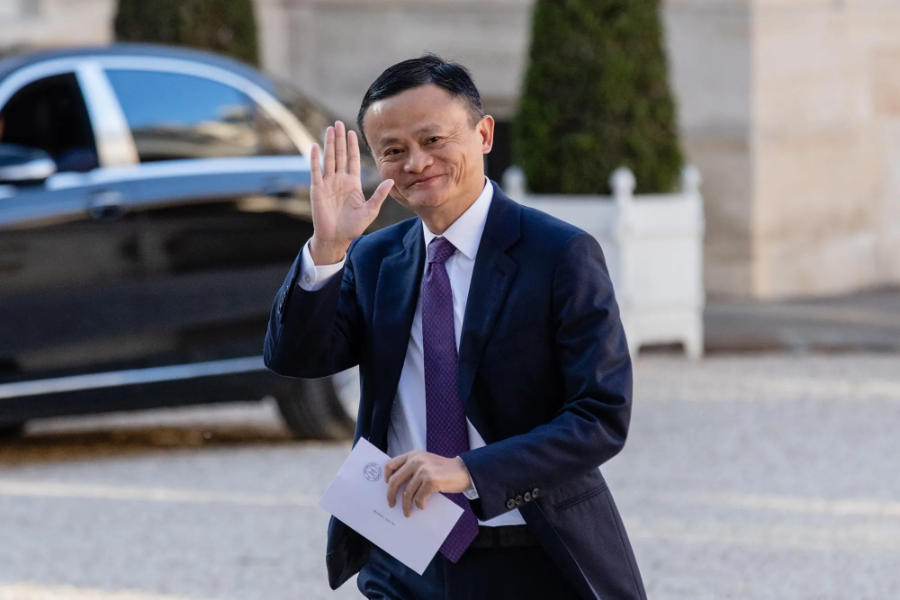 Ông Jack Ma trong một lần xuất hiện vào đầu năm 2025 - Ảnh: Bloomberg.