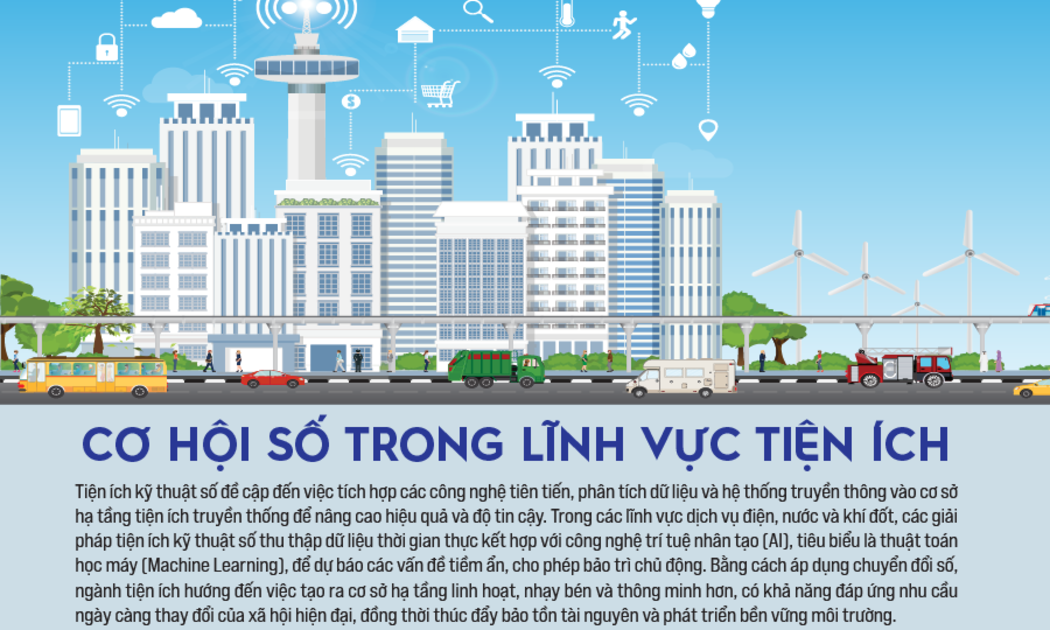 Cơ hội số trong lĩnh vực tiện ích