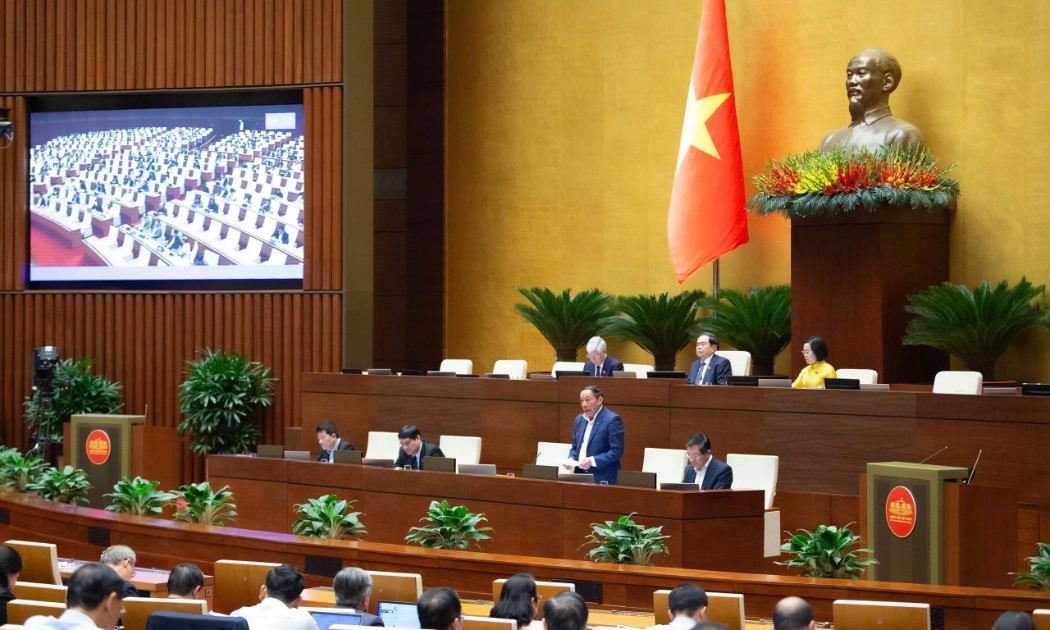 Toàn cảnh Hội trường. Ảnh: Quốc hội.