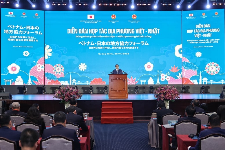 Thủ tướng Phạm Minh Chính phát biểu chỉ đạo tại Diễn đàn. Ảnh: VGP