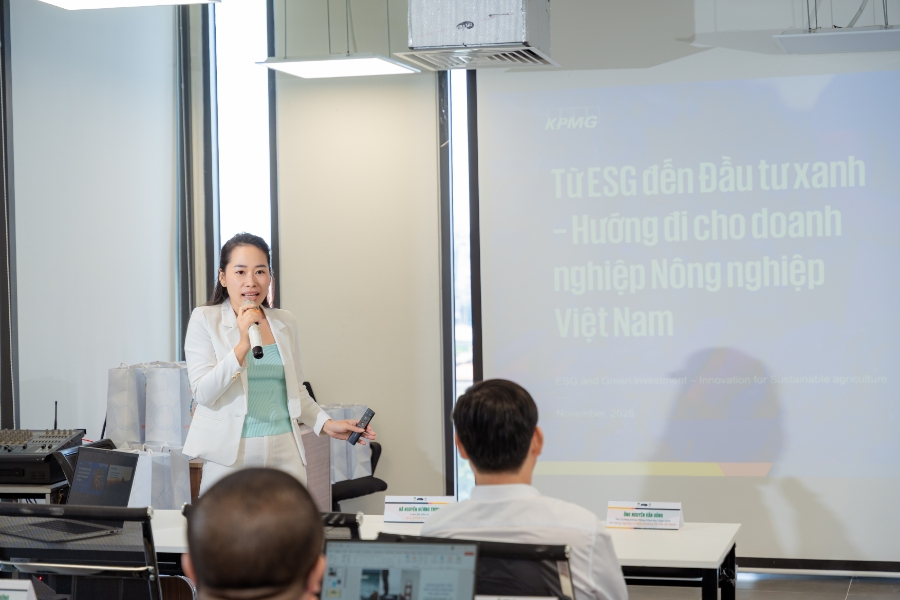 Bà Mai Thị Nguyệt Ánh, Trưởng phòng Impact và ESG của KPMG Việt Nam