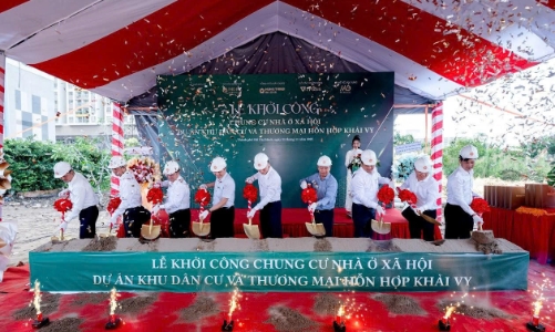 TP HCM: Khởi công dự án nhà ở xã hội tại phường Phú Thuận 