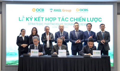 Hợp tác chiến lược giữa OCB, OCBS và HAGL: Bước tiến mới thúc đẩy tài chính xanh