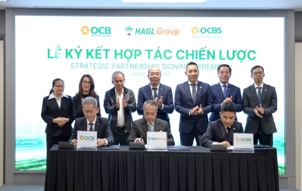 OCB, OCBS và HAGL chính thức ký kết hợp tác chiến lược