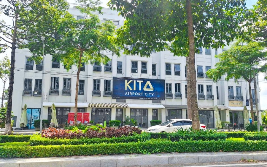 KITA Airport City rất chú trọng mảng xanh, tôn tạo môi trường trong lành cho cư dân.