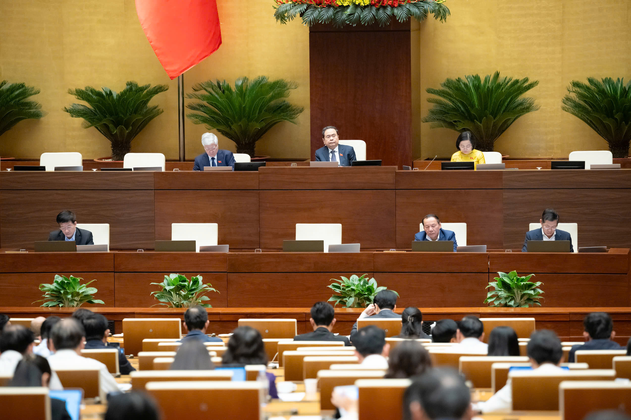 Quang cảnh phiên họp. Ảnh: Quốc hội.