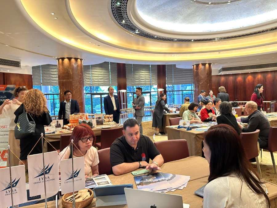 Các doanh nghiệp lữ hành Việt Nam và Australia giao lưu kết nối hợp tác tại sự kiện.