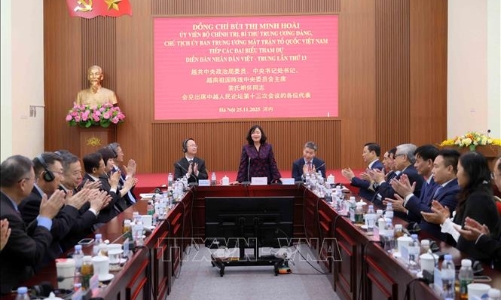 Đưa mối quan hệ đoàn kết nhân dân Việt Nam - Trung Quốc lên tầm cao mới