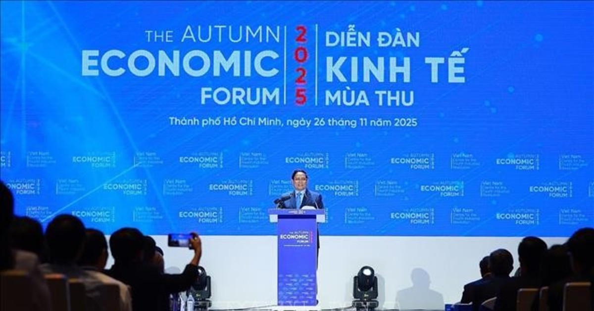 The Autumn Economic Forum 2025 opens in Ho Chi Minh City - VnEconomy