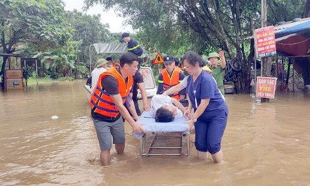 Bộ Y tế đề nghị các địa phương chủ động phòng, chống dịch bệnh sau bão, lũ