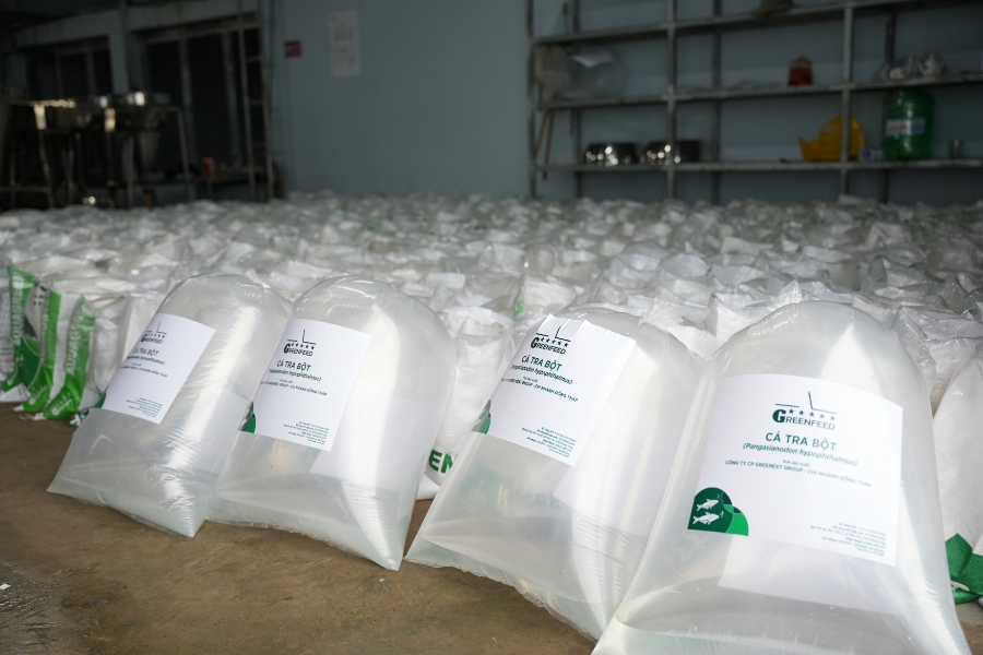 Con giống thủy hải sản đạt của Greenfeed.