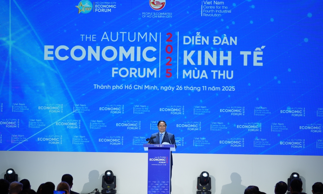 Thủ tướng Phạm Minh Chính dự Diễn đàn Kinh tế mùa Thu năm 2025.