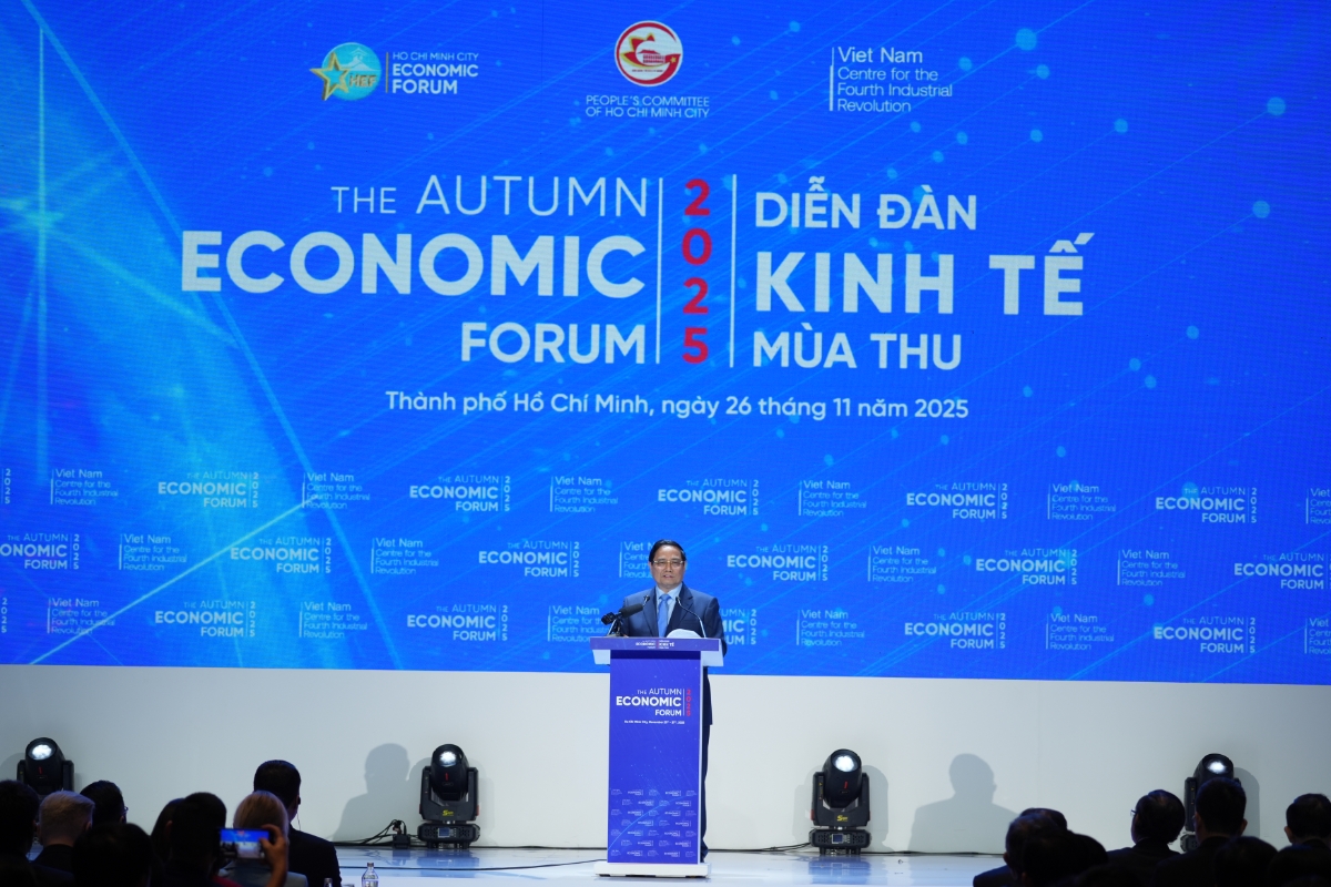Thủ tướng Phạm Minh Chính dự Diễn đàn Kinh tế mùa Thu năm 2025.
