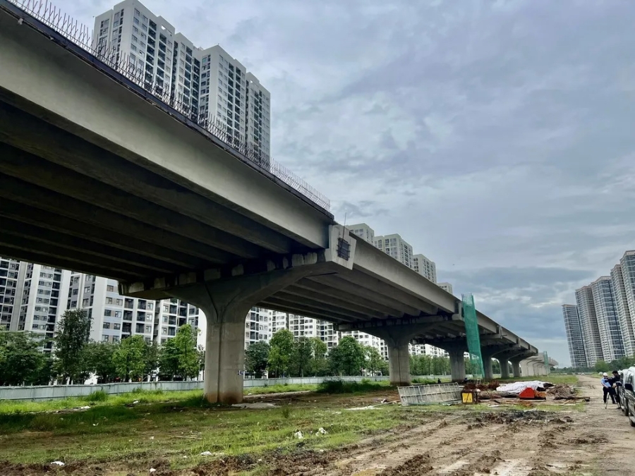 Dự án đường Vành đai 3 đoạn qua TP.Hồ Chí Minh. Ảnh: Quốc Hùng