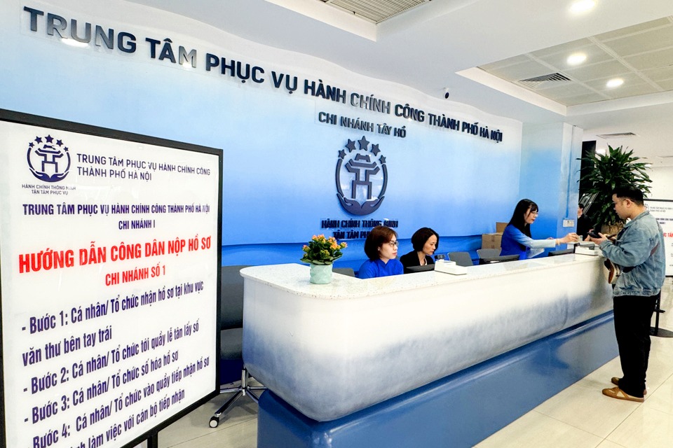 Toàn bộ thủ tục hành chính sẽ được vận hành trên một nền tảng số dùng chung. Ảnh minh họa